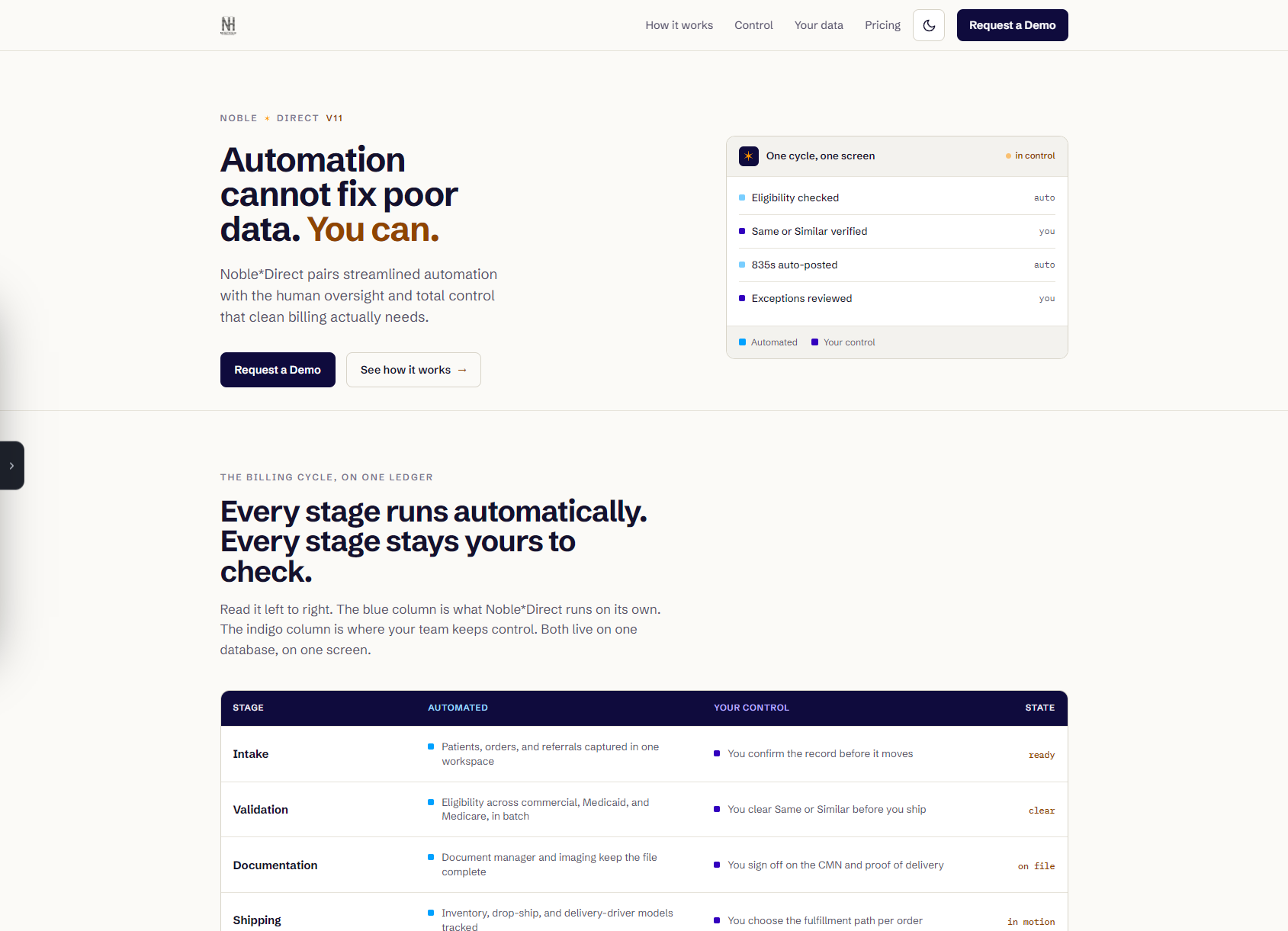 In Command mockup preview